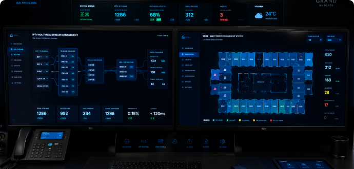 Integrated IPTV & GRMS Solution