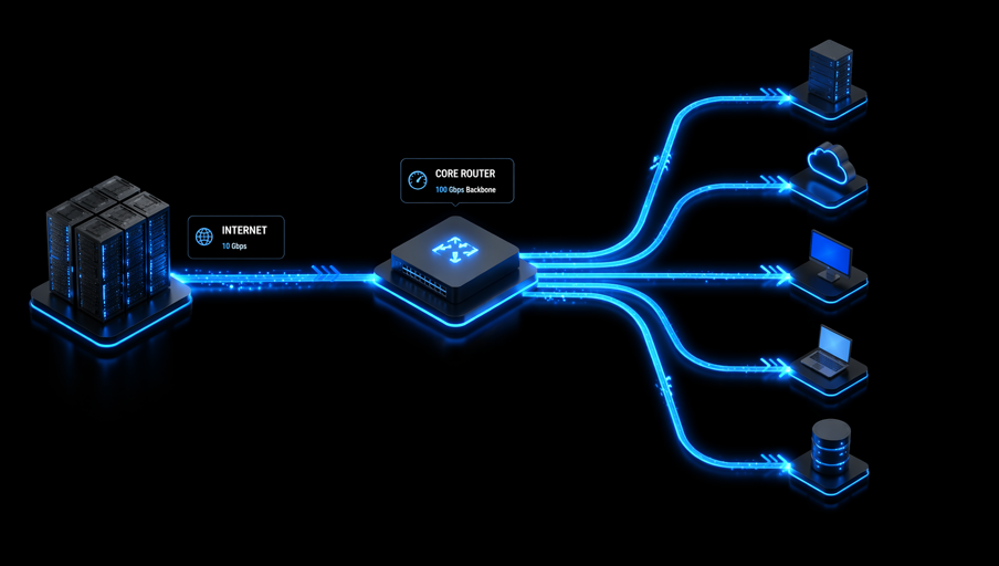 Multicast Edge Stream Processor